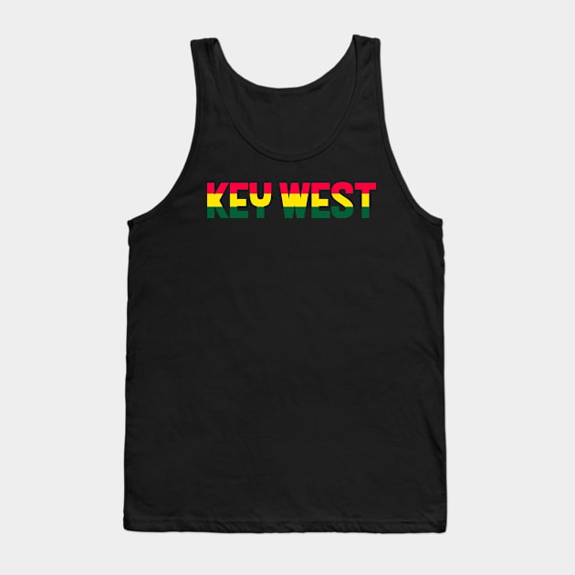 Key West Roots Rock Reggae Tank Top by eighttwentythreetees